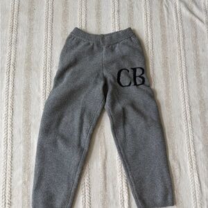 Buxton Gray Joggers with Initials